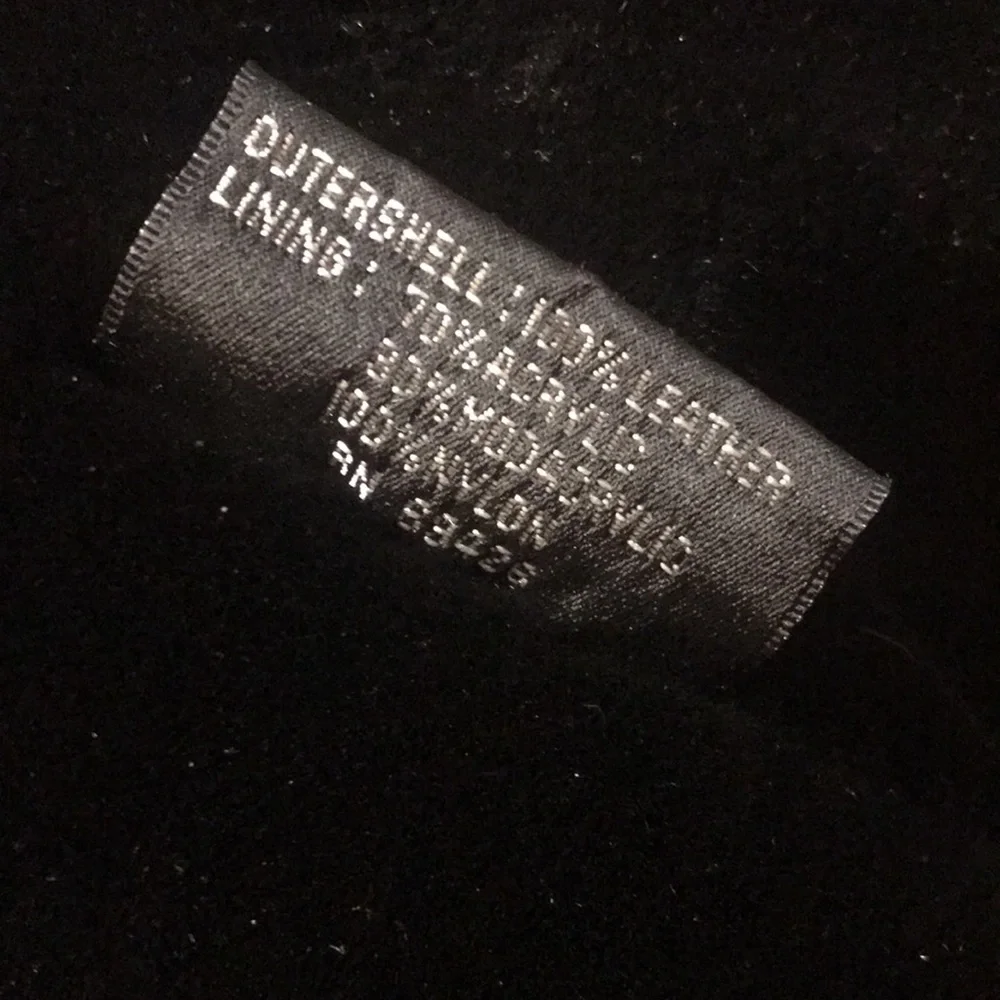 🚨B2G1 WILSON LEATHER Black Lined Leather Coat Jacket - Picture 4 of 15